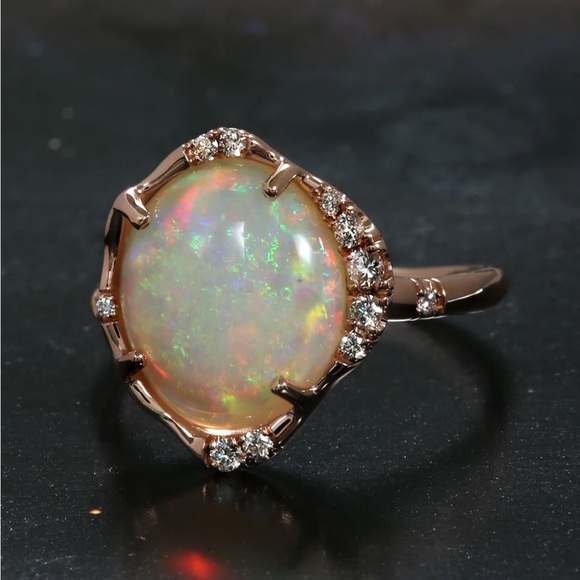 🚫SOLD🚫SIRCIAM STARDUST OPAL RING - Picture 3 of 13
